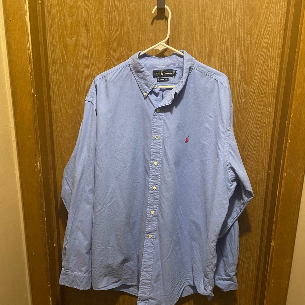 Men’s Polo By Ralph Lauren Button Down. XXL Casual Fit. Excellent Condition!